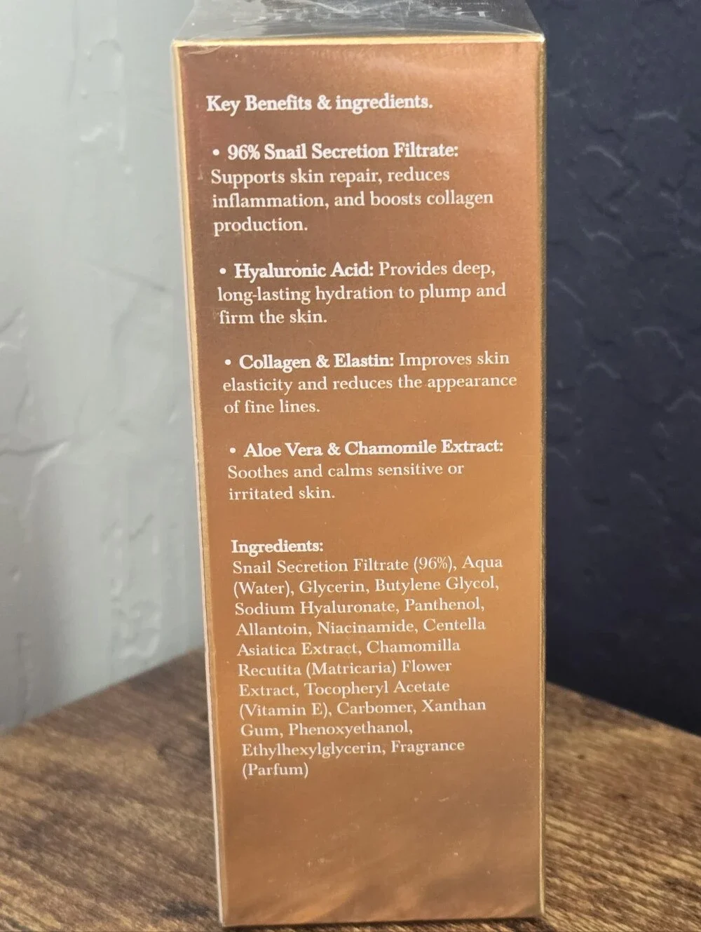 Pure Snail Repair Serum BY DYNAMIC GEMSTONE — *BRAND NEW & SEALED*